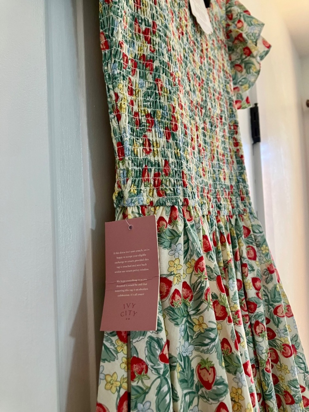 NEW Ivy City Hattie in Strawberry print dress - Picture 4 of 5